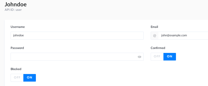 back-end blocked users