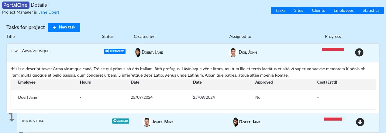 Project details