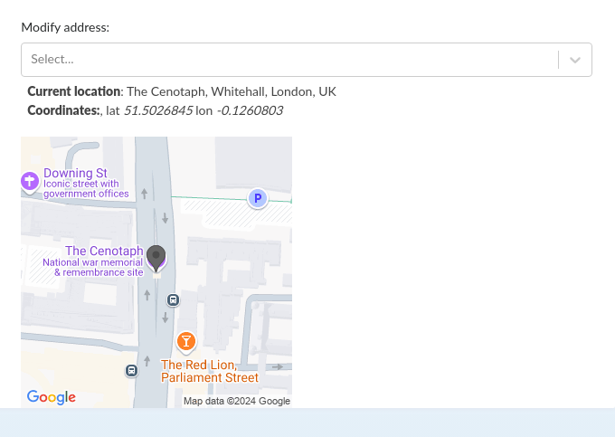 Site configuration